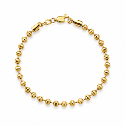 Gold Beaded Bracelet