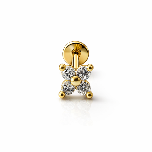 Aurora Clover Piercing