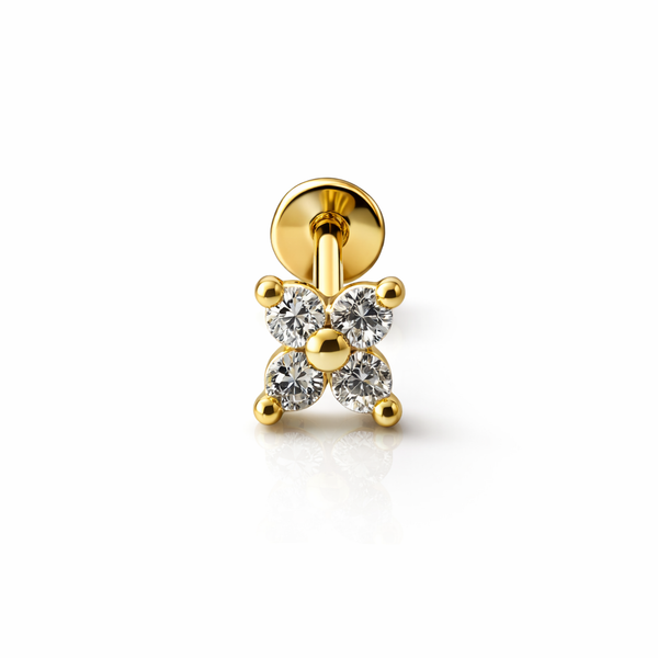 Aurora Clover Piercing