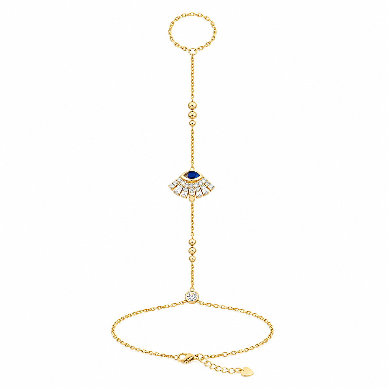 Evil Eye Fan Hand Chain
