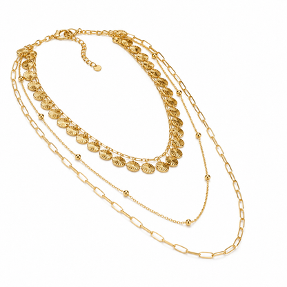 Layered Gold Necklace