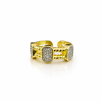 The Rope Luxe Open Ring