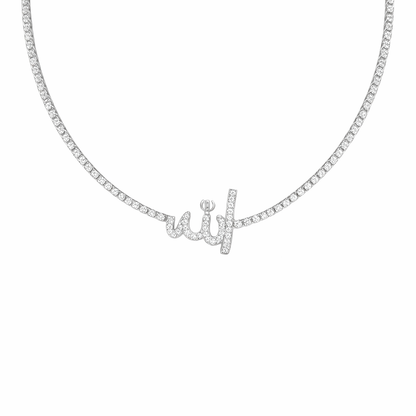 Divine Name Diamond Necklace