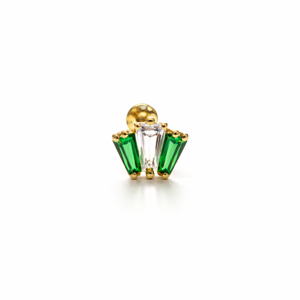 Emerald Crown Piercing