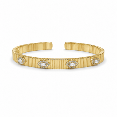 Evil Eye Cuff Bangle