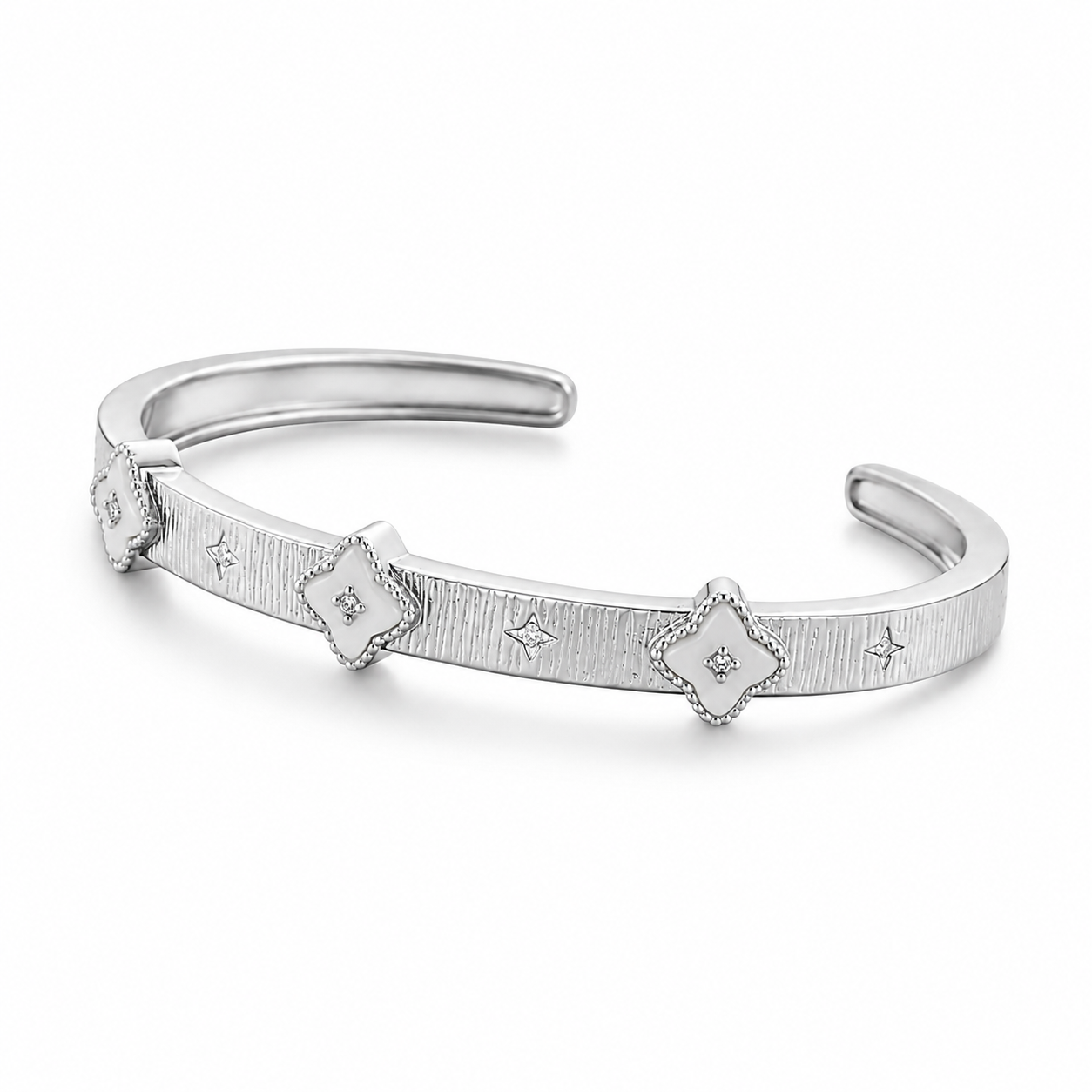 Celestial Clover Bangle