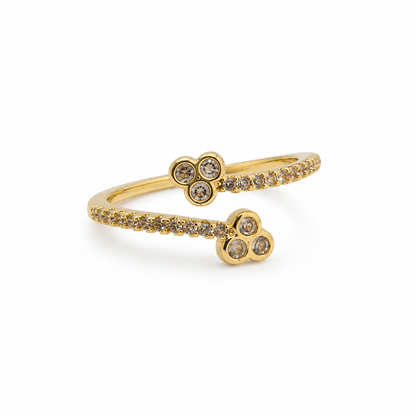 Trio Spark Pinky Ring