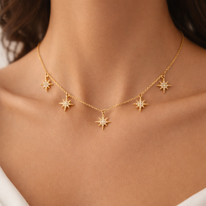 Stellar Charm Necklace