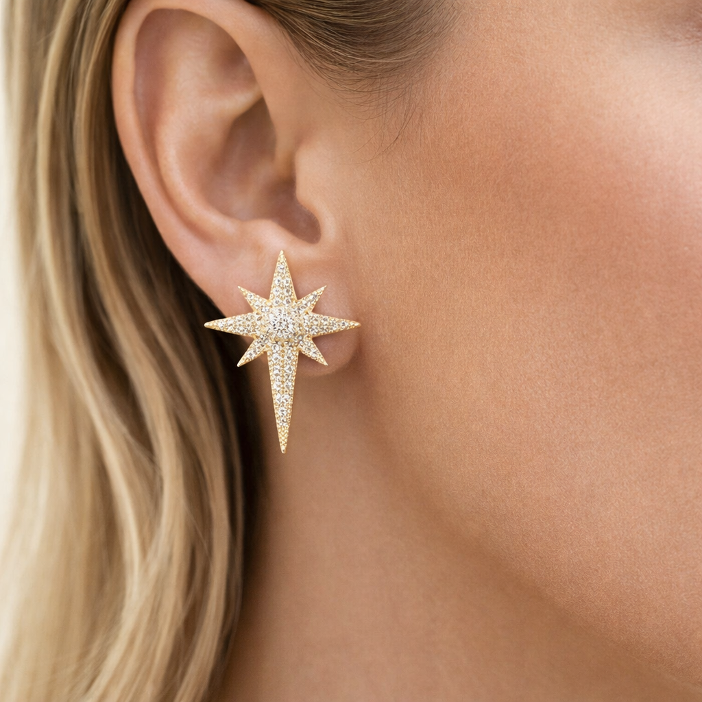 Radiant Star Earrings