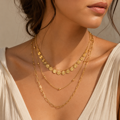 Layered Gold Necklace