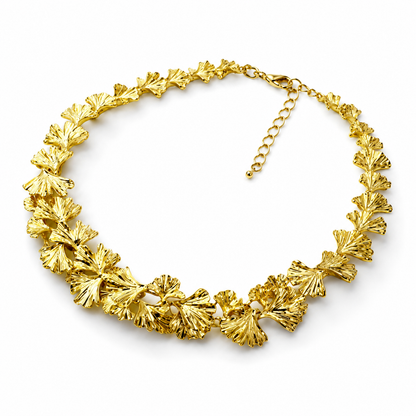 Golden Leaf Necklace