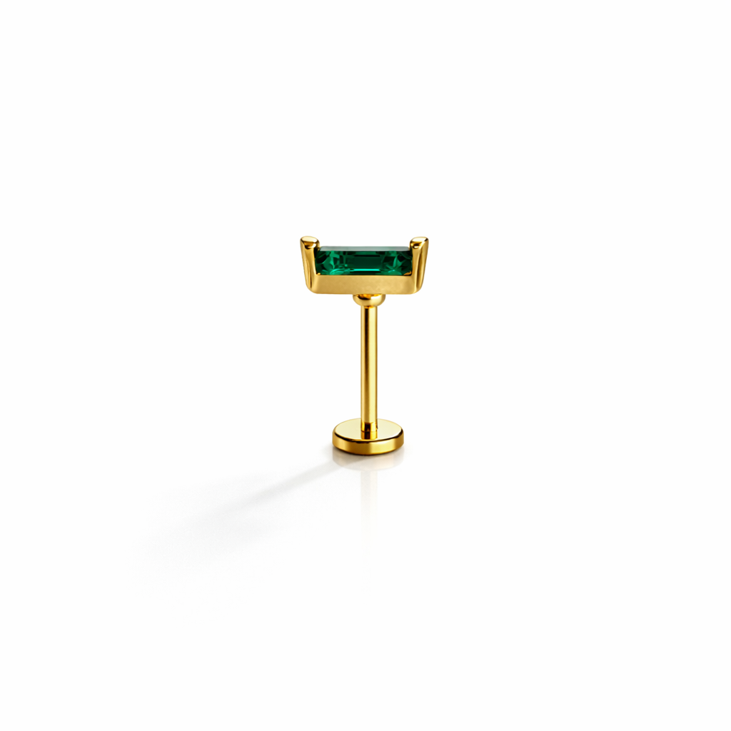 Emerald Line Piercing