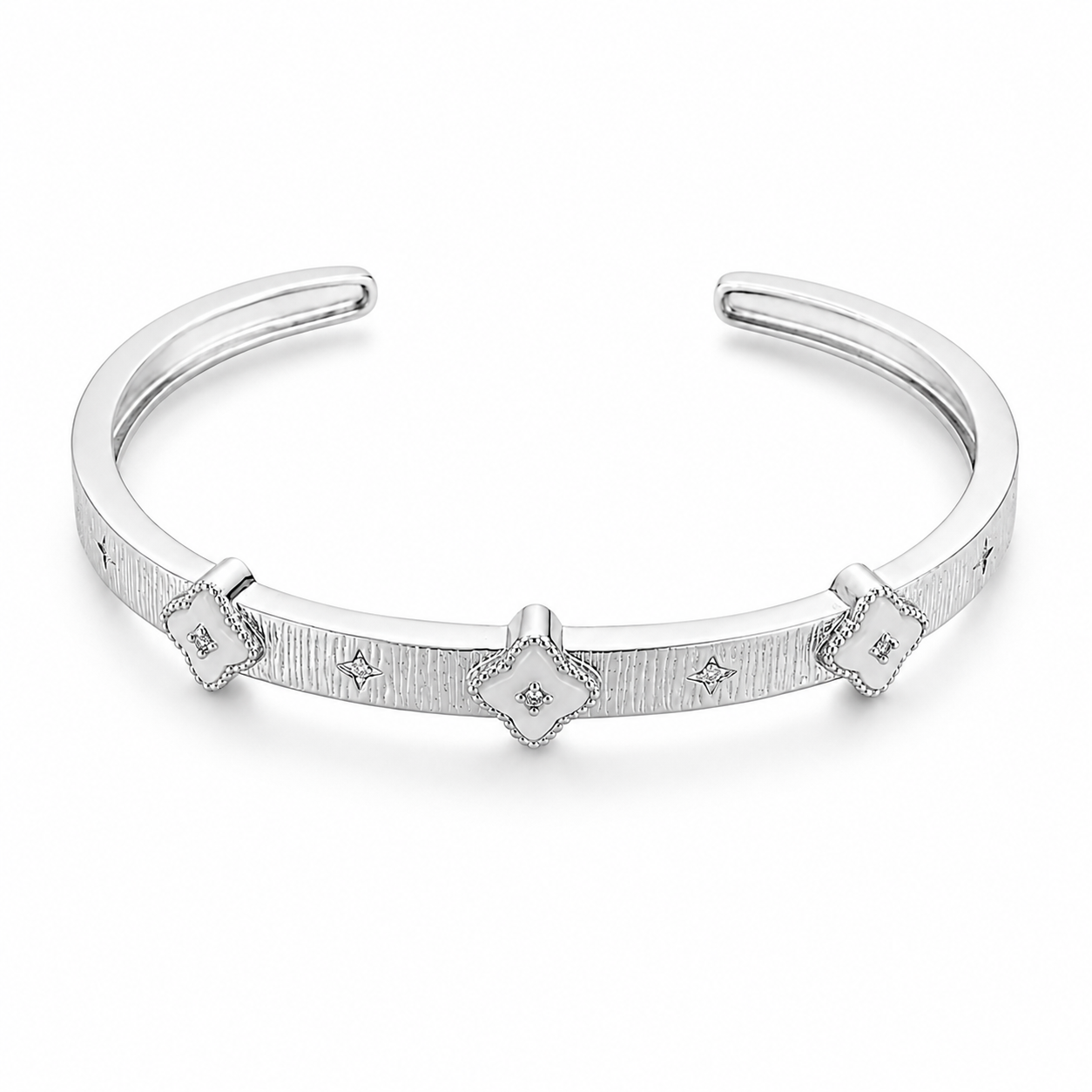 Celestial Clover Bangle