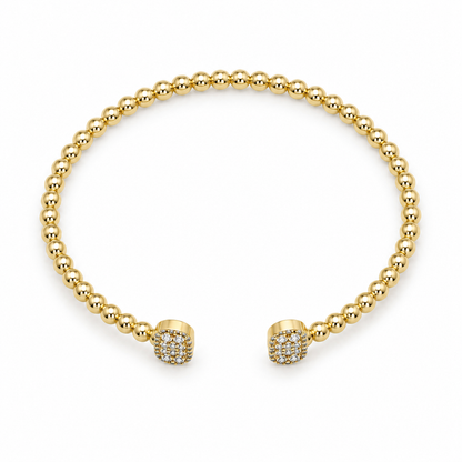 Luna Pavé Beaded Bracelet