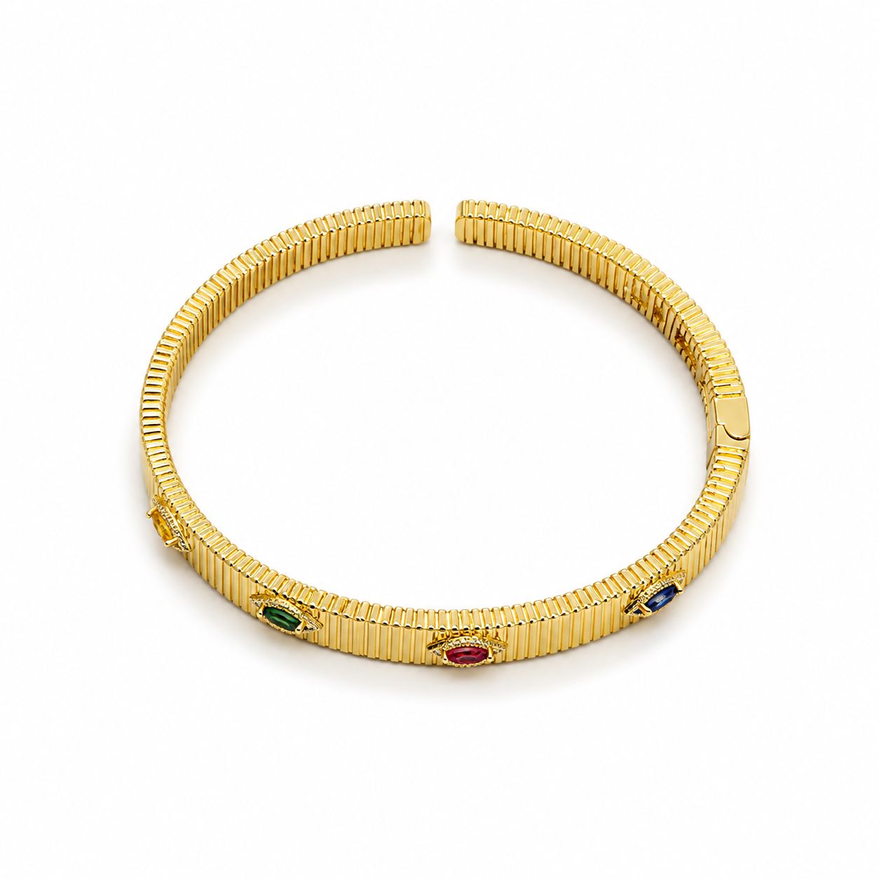 Colorful Evil Eye Bangle