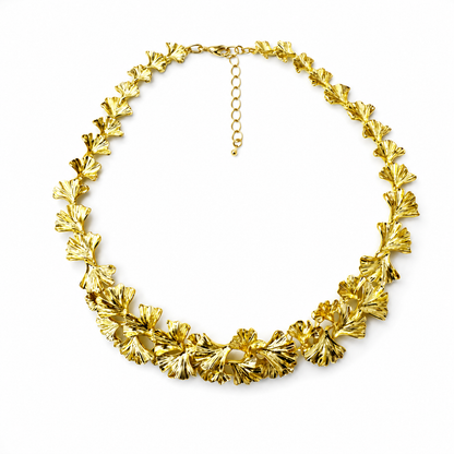 Golden Leaf Necklace