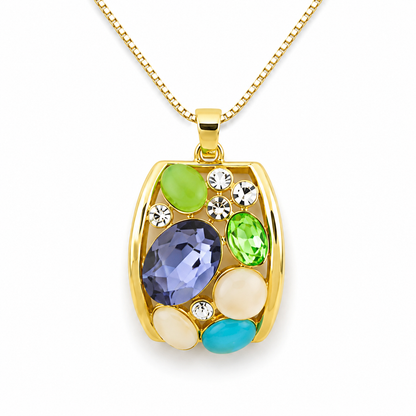 Mosaic Pendant Necklace