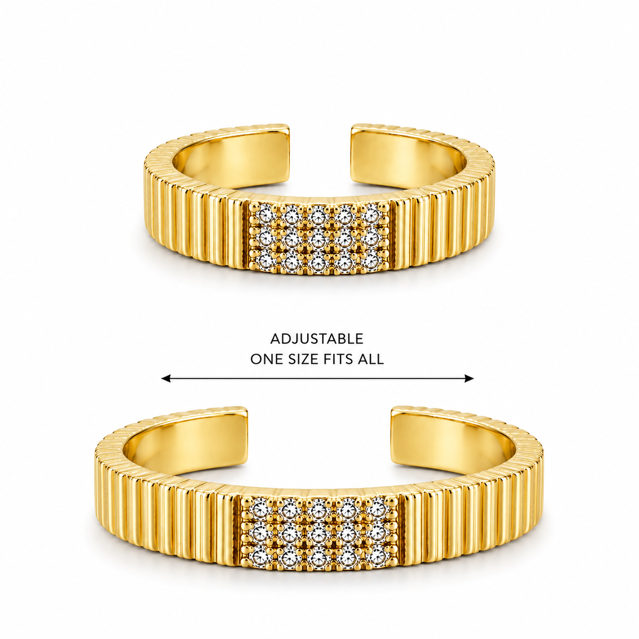 Pavé Pinky Ring