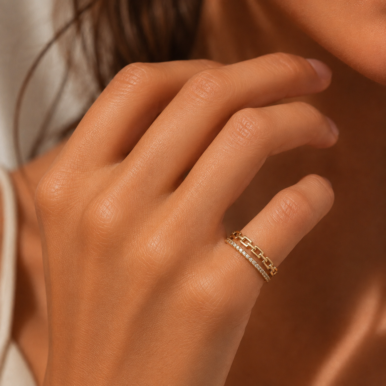 Linked Spark Ring