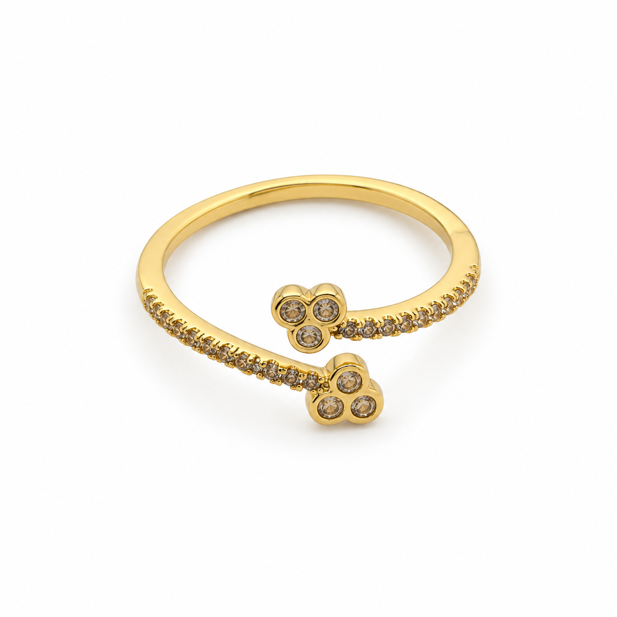Trio Spark Pinky Ring