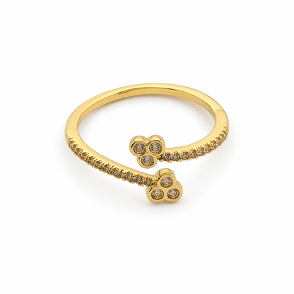 Trio Spark Pinky Ring