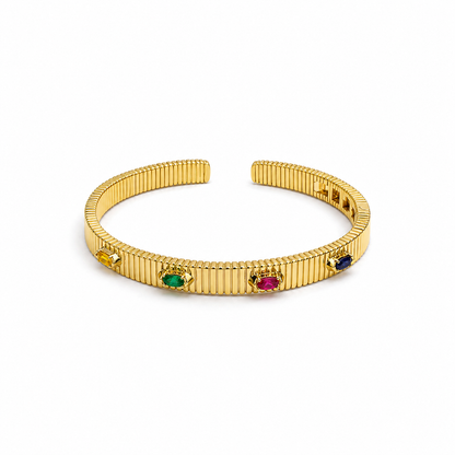 Colorful Evil Eye Bangle