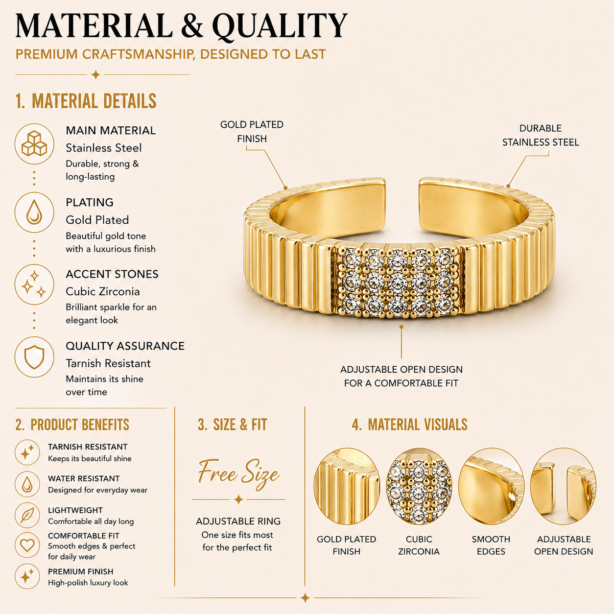 Pavé Pinky Ring