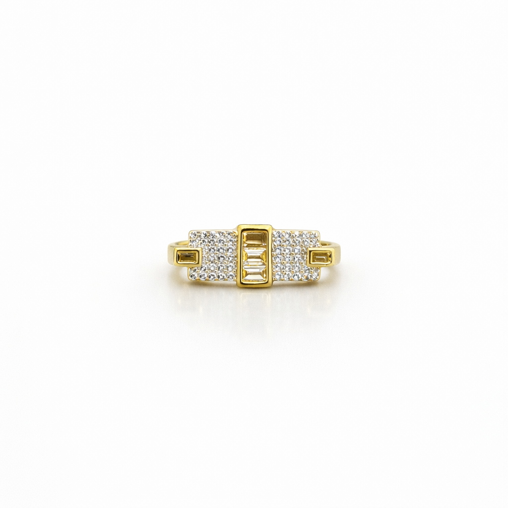 Luxe Baguette Glow Ring
