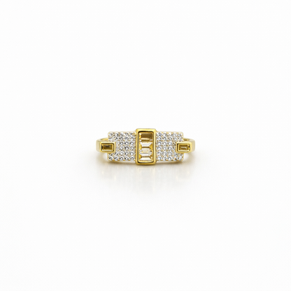 Luxe Baguette Glow Ring