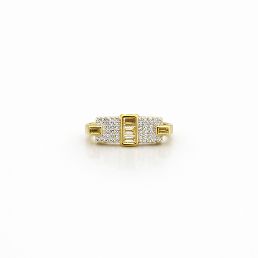 Luxe Baguette Glow Ring