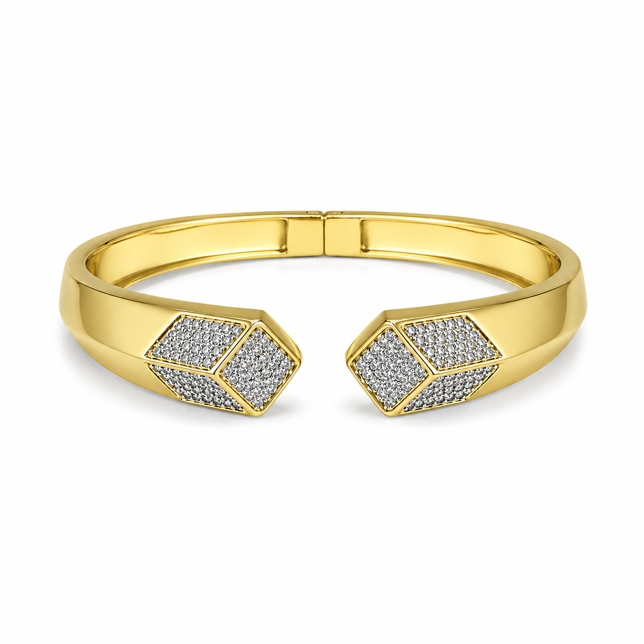 Radiant Edge Cuff Bracelet