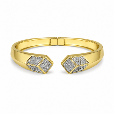 Radiant Edge Cuff Bracelet