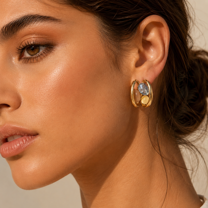 Harmony Trio Earrings