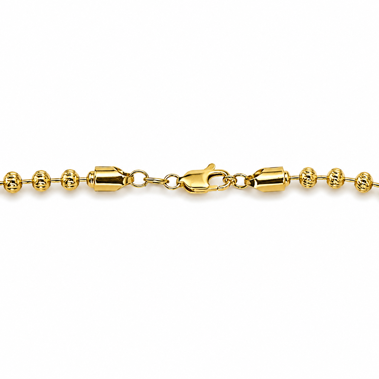 Gold Beaded Necklace