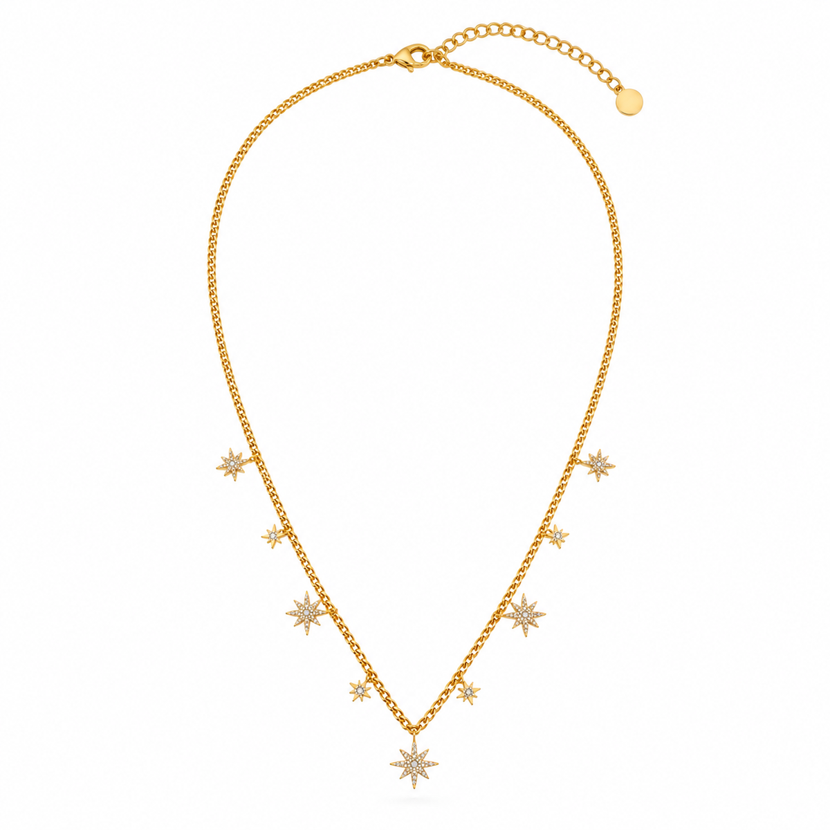 Celestial Star Charm Necklace