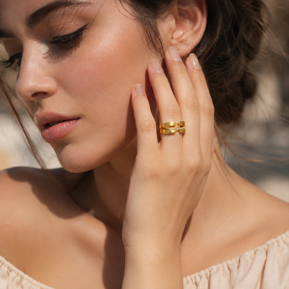 Crystal Wrap Ring