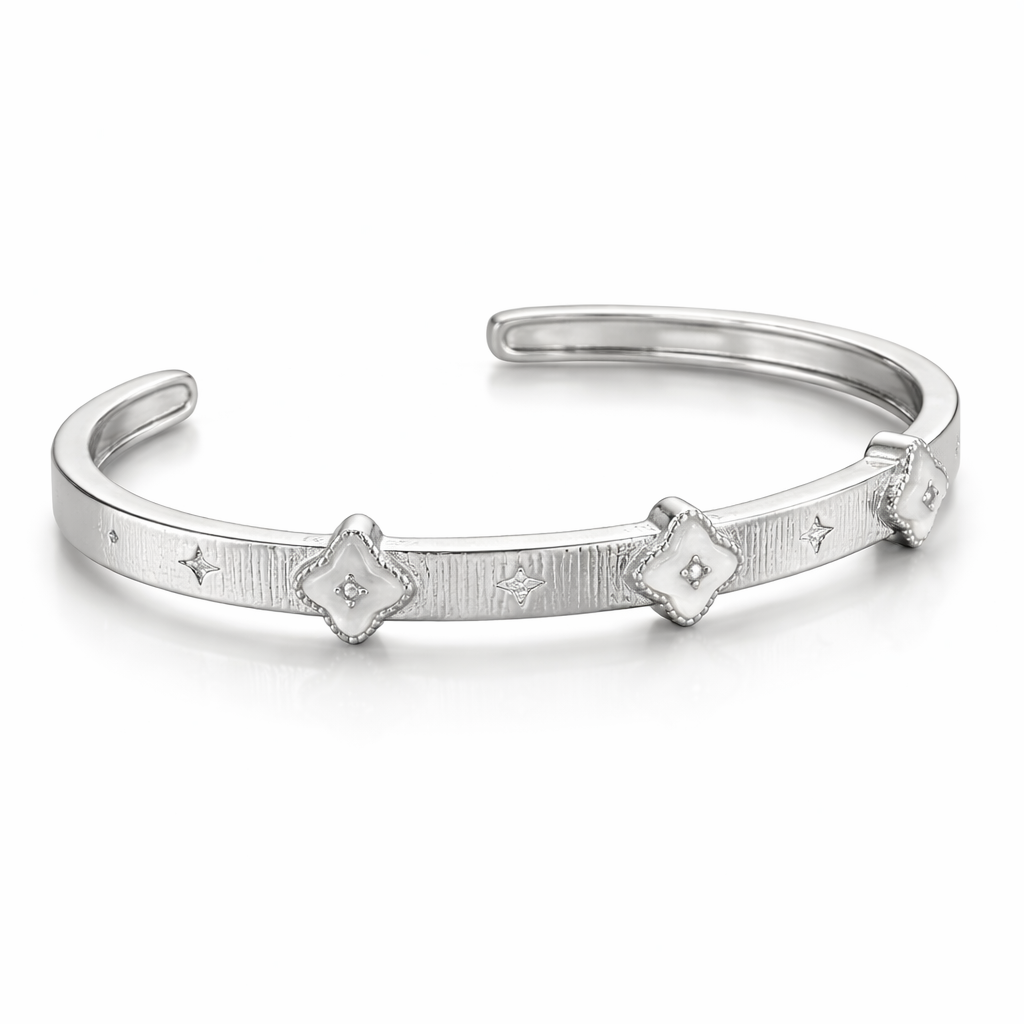 Celestial Clover Bangle
