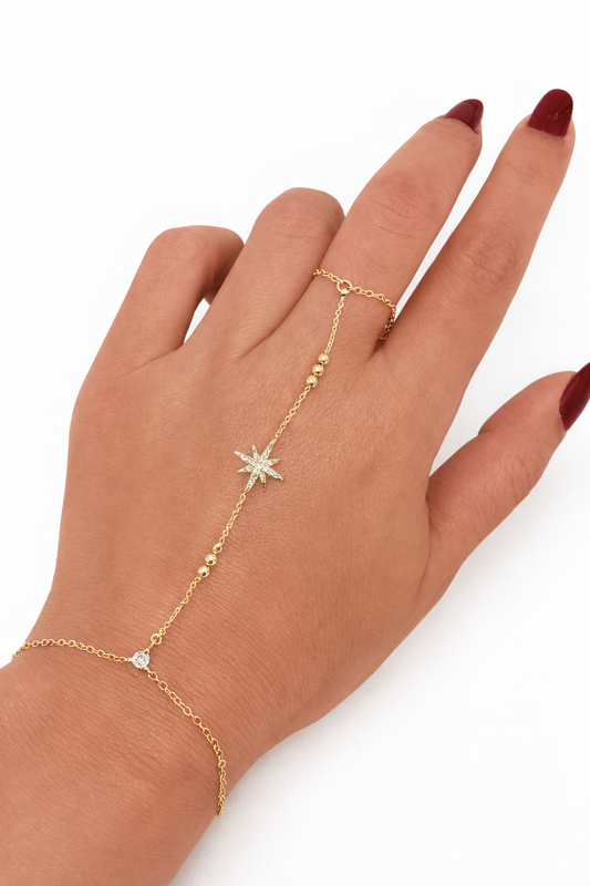 Star Charm Hand Chain