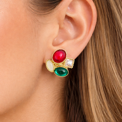 Mosaic Jewel Earrings