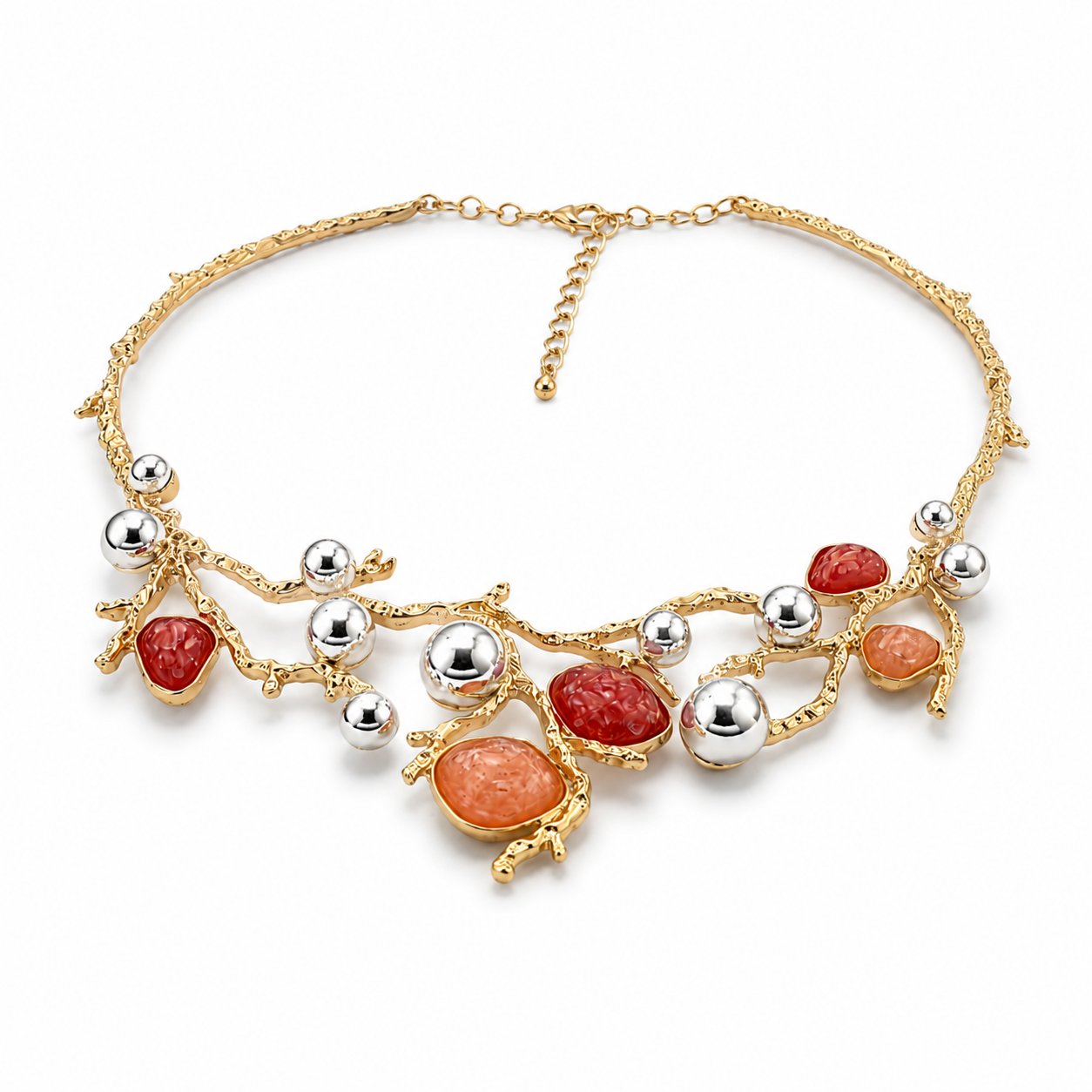Coral Reef Statement Necklace