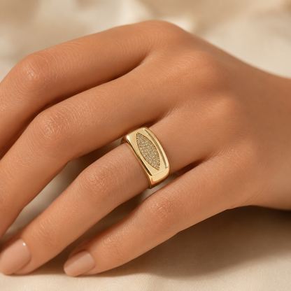 Evil Eye-Pinky Ring