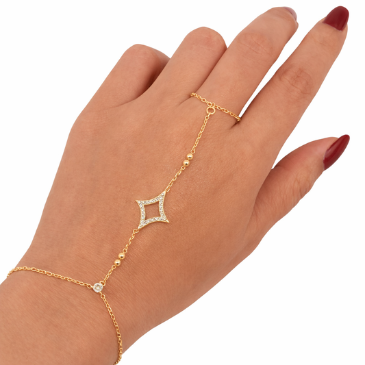 Radiant Star Hand Chain