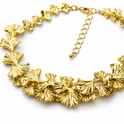 Golden Leaf Necklace