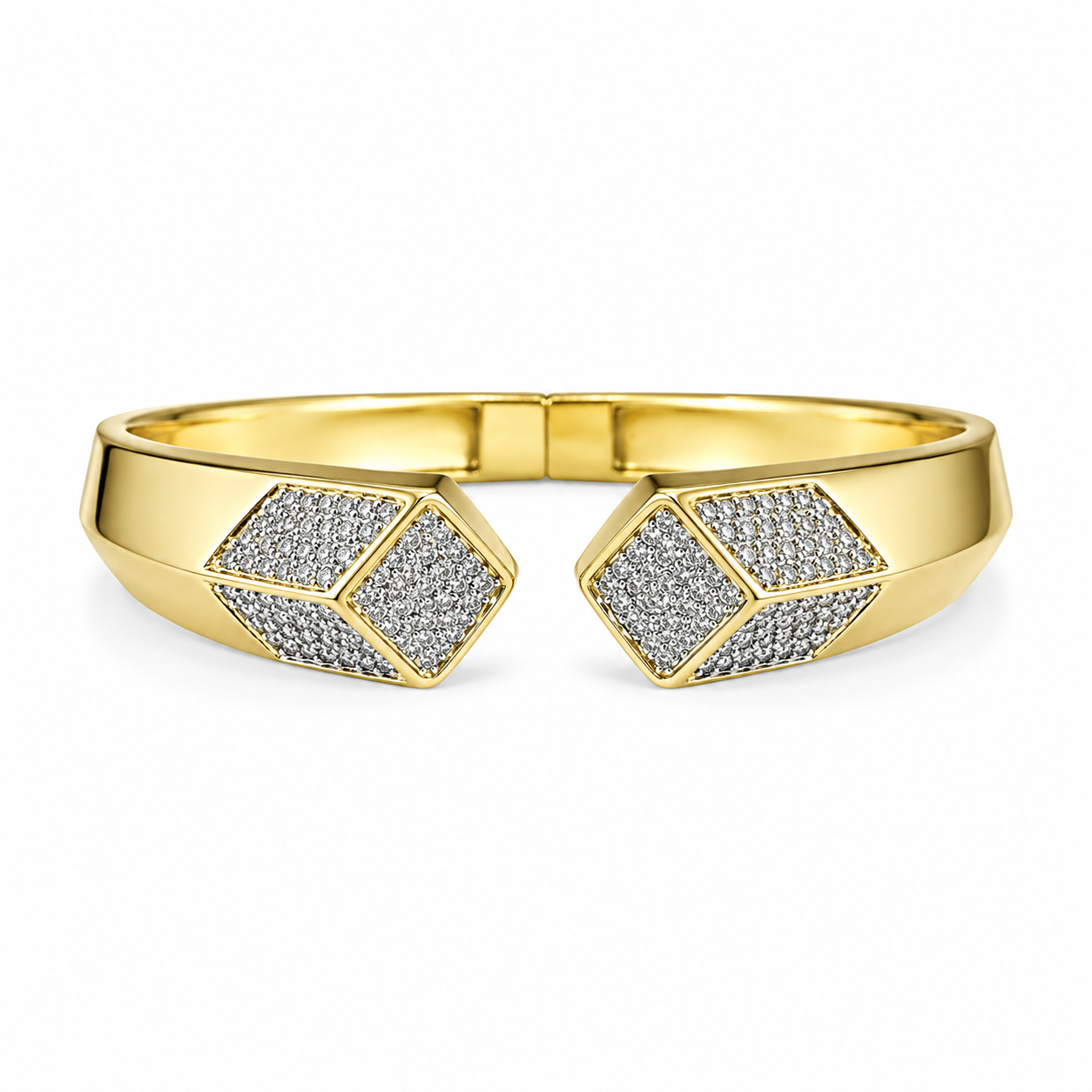 Radiant Edge Cuff Bracelet
