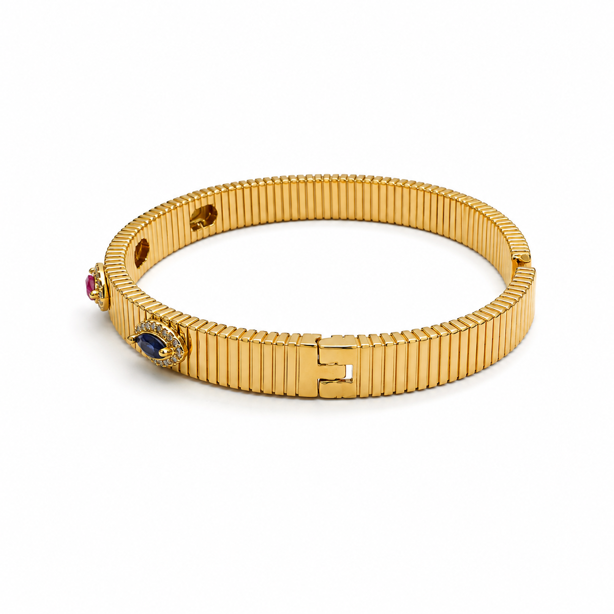Colorful Evil Eye Bangle
