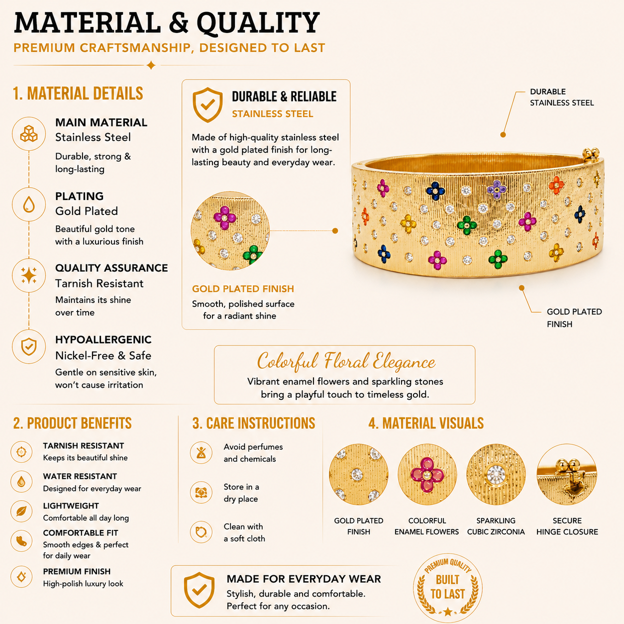 Bloom Luxe Bangle