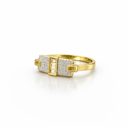 Luxe Baguette Glow Ring