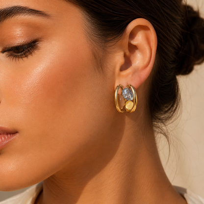 Harmony Trio Earrings