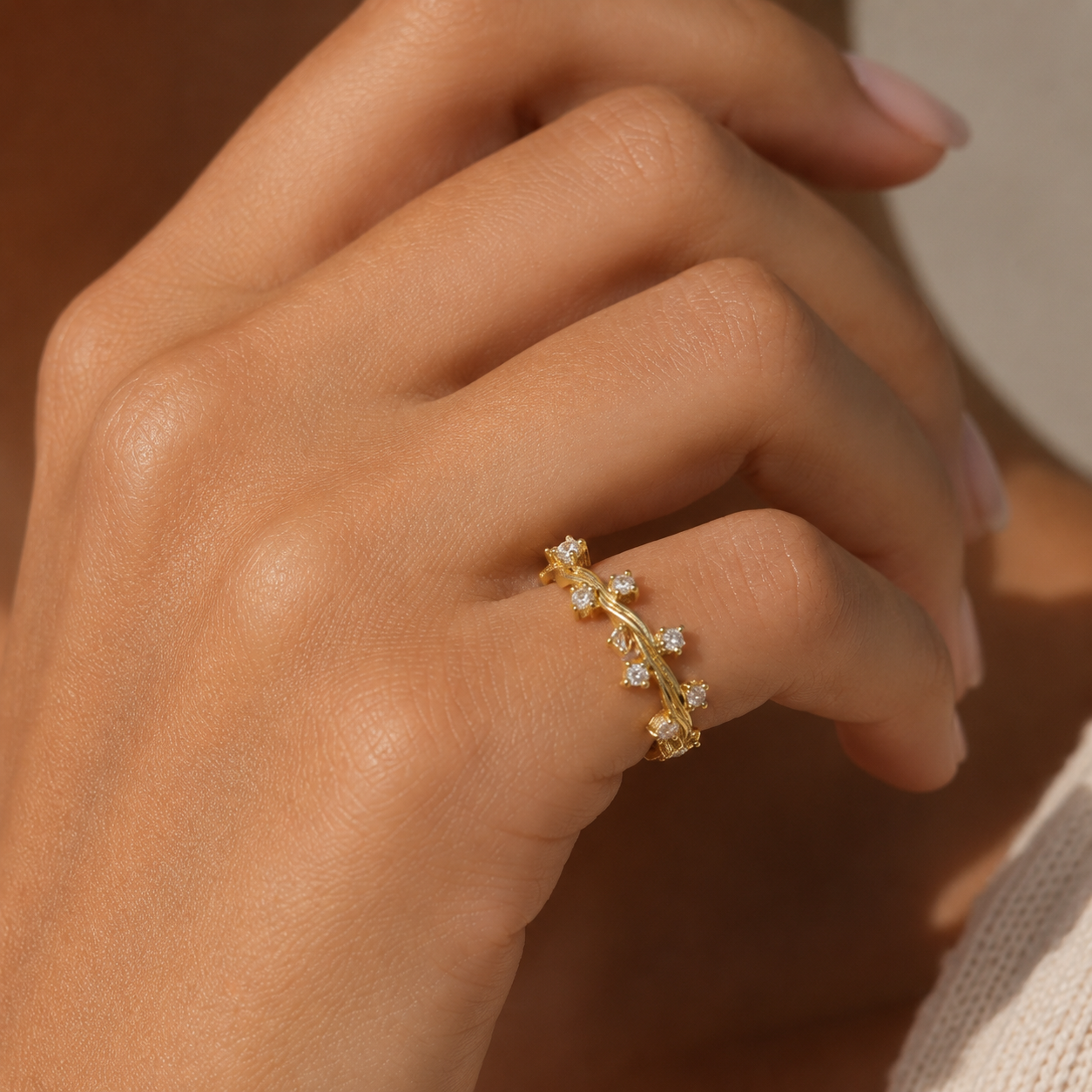 Twisted Pinky Ring