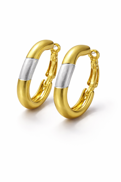 Aurora Duo Hoop Earrings